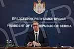 The President of the Republic of Serbia, Aleksandar Vucic, addressed the public regarding the development of the situation in Ukraine, and presented Serbia's position on other important economic and political issues.Predsednik Republike Srbije Alek