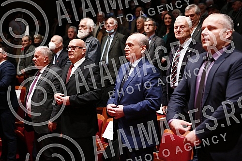 As part of the election campaign, the Party of United Pensioners of Serbia held a rally in Cacak.Partija ujedinjenih penzionera Srbije u sklopu preidzborne kampanje odrzala je miting u Cacaku.