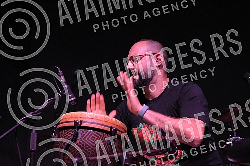 With a concert in the courtyard of the University of Nis, Marko Louis started a regional tour called 