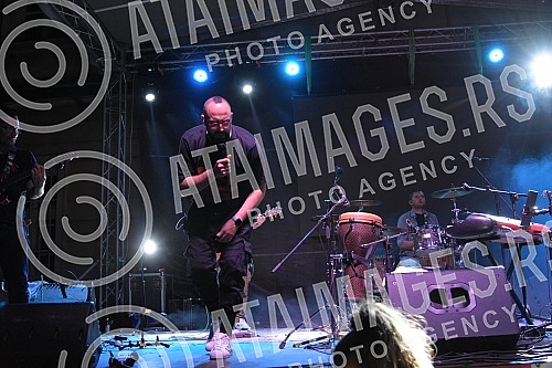 With a concert in the courtyard of the University of Nis, Marko Louis started a regional tour called 