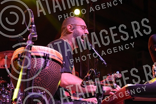 With a concert in the courtyard of the University of Nis, Marko Louis started a regional tour called 