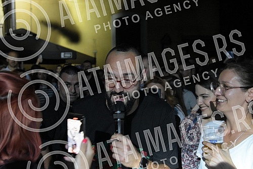 With a concert in the courtyard of the University of Nis, Marko Louis started a regional tour called 