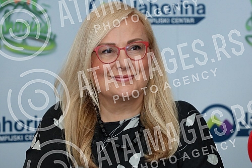 Press conference on the occasion of the Jahorina HOT Festival and the presentation of the summer offer of the Jahorina Olympic Center.Konferencija za medije povodom Jahorina HOT festivala i predstavljanja letnje ponude Olimpijskog centra Jahorina. 