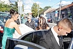 Bojana Rodic and Mirko Sijan, accompanied by relatives and friends, arrived for the wedding in the Church in Surcin, where Mirko was baptized as a baby.