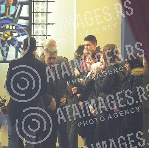 Funeral - cremation of actor Desimir Stanojevic held at the New Cemetery.Sahrana - kremacija glumca Desimira Stanojevica odrzana na Novom groblju.