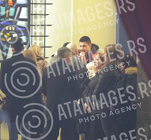 Funeral - cremation of actor Desimir Stanojevic held at the New Cemetery.Sahrana - kremacija glumca Desimira Stanojevica odrzana na Novom groblju.