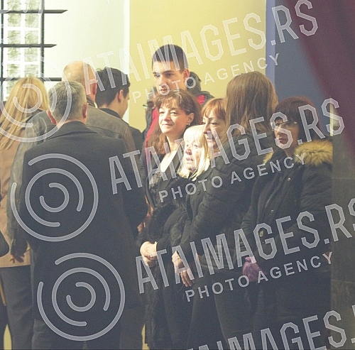 Funeral - cremation of actor Desimir Stanojevic held at the New Cemetery.Sahrana - kremacija glumca Desimira Stanojevica odrzana na Novom groblju.