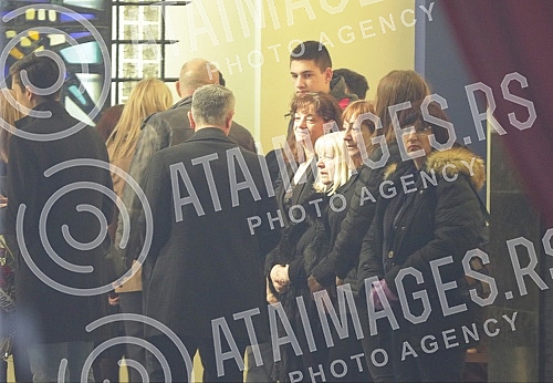 Funeral - cremation of actor Desimir Stanojevic held at the New Cemetery.Sahrana - kremacija glumca Desimira Stanojevica odrzana na Novom groblju.
