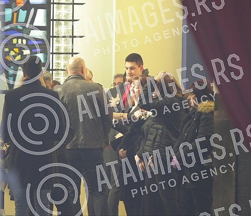 Funeral - cremation of actor Desimir Stanojevic held at the New Cemetery.Sahrana - kremacija glumca Desimira Stanojevica odrzana na Novom groblju.