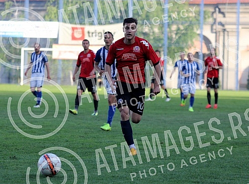 Utakmica 26 kola Prve lige Srbije odigrana na stadionu FK Bezanija izmedju FK Bezanija i BSK iz Borce.
