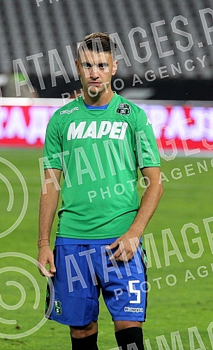 Play - offs, second leg, for UEFA Europa League between FK Crvena zvezda (Serbia) and US Sassuolo (Italia) held on stadium 