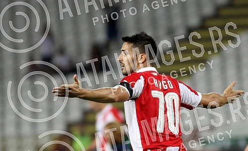 Play - offs, second leg, for UEFA Europa League between FK Crvena zvezda (Serbia) and US Sassuolo (Italia) held on stadium 