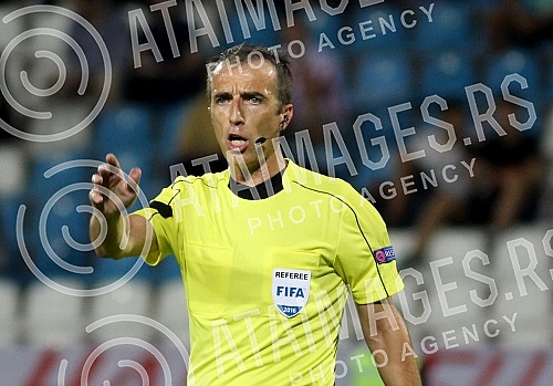 Play - offs, second leg, for UEFA Europa League between FK Crvena zvezda (Serbia) and US Sassuolo (Italia) held on stadium 