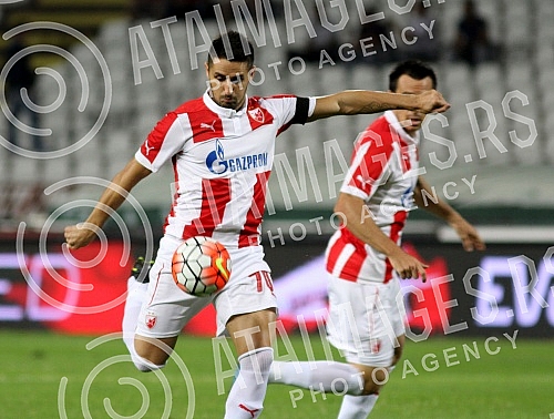 Play - offs, second leg, for UEFA Europa League between FK Crvena zvezda (Serbia) and US Sassuolo (Italia) held on stadium 