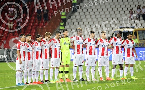 Play - offs, second leg, for UEFA Europa League between FK Crvena zvezda (Serbia) and US Sassuolo (Italia) held on stadium 