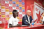 Kings Kangwa, a new reinforcement of FC Red Star for next season, was presented at the Media Center of the Rajko Mitic Stadium.U Medija centru stadiona Rajko Mitic predstavljen je Kings Kangva, novo pojacanje FK Crvena zvezda za narednu sezonu.