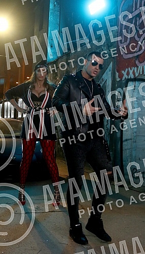 Recording of the TV spot 