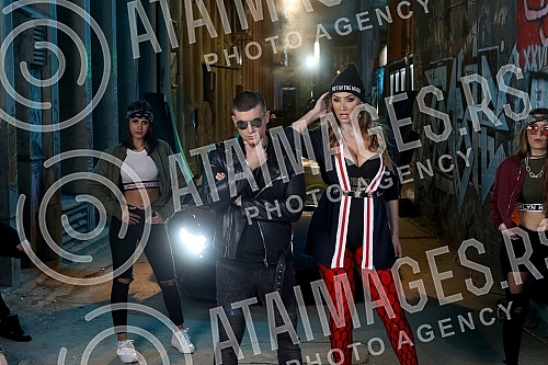 Recording of the TV spot 