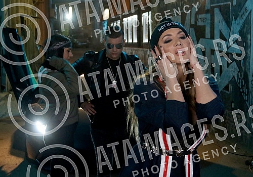 Recording of the TV spot 