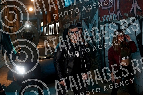 Recording of the TV spot 