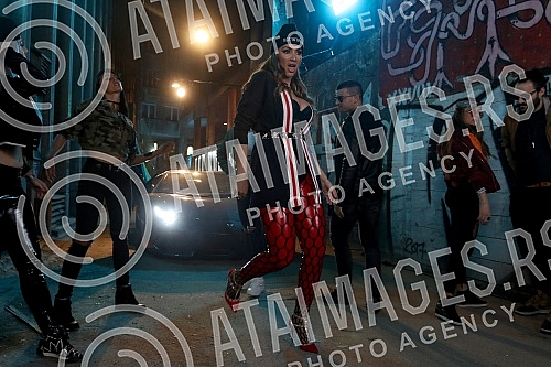 Recording of the TV spot 