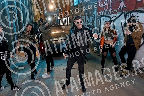 Recording of the TV spot 