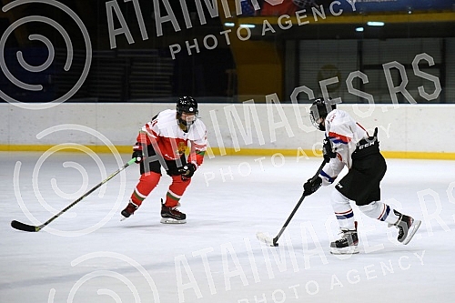 A friendly match between the Serbia Girls team (the players of the team are girls from 2002 to 2008 and will be the future women's national team of Serbia in ice hockey) and the Bulgarian national team was played in the Pionir Ice Hall.Prijateljska