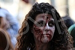 Zombie Walking in Belgrade as an announcement for the Festival of Serbian Film of Fantasy.Zombi setnja u Beogradu kao najava za Festival srpskog filma fantastike