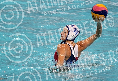 Evropsko prvenstvo u vaterpolu (European waterpolo championships - 32nd for men and 16th for women) Srbija - Nemacka (Serbia vs Germany - women).