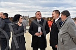 The President of the Republic of Serbia, Aleksandar Vucic, attended the ceremony marking the beginning of works on the construction of the highway E-80 Nis (Merosina) - Plocnik (Beloljin), phase 1, section Merosina-Merosina 1.Predsednik Republike S
