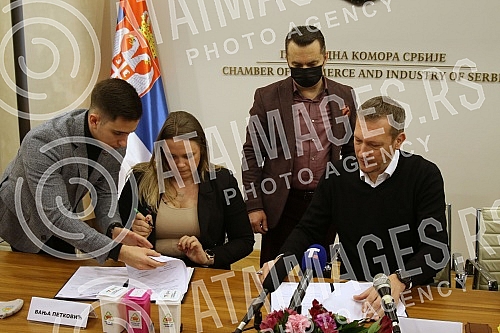 A Memorandum of Cooperation was signed between the Chamber of Commerce of Serbia and the Association 