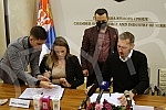 A Memorandum of Cooperation was signed between the Chamber of Commerce of Serbia and the Association 