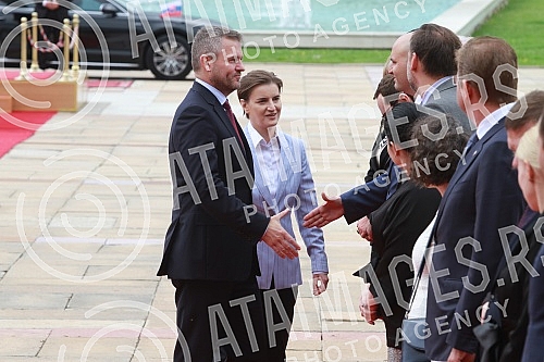 The visit of the Slovak Prime Minister Peter Pellegrini to Serbia.Poseta slovackog premijera Petera Pellegrinija Srbiji.