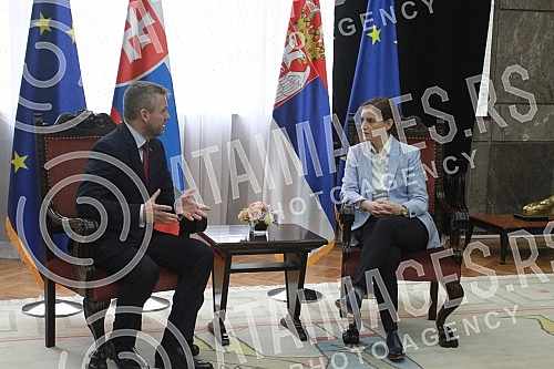 The visit of the Slovak Prime Minister Peter Pellegrini to Serbia.Poseta slovackog premijera Petera Pellegrinija Srbiji.