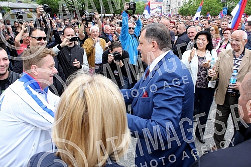 Opposition protest entitled 