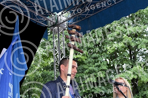 Opposition protest entitled 