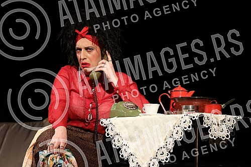 Celebrities at the play 