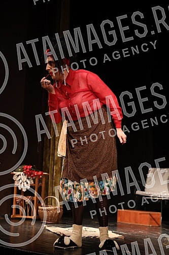 Celebrities at the play 