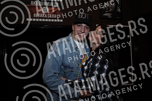 Celebrities at the play 