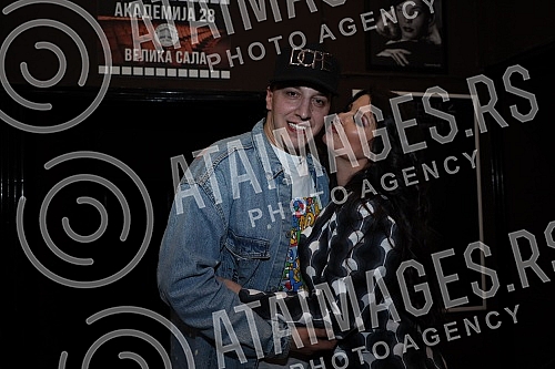 Celebrities at the play 