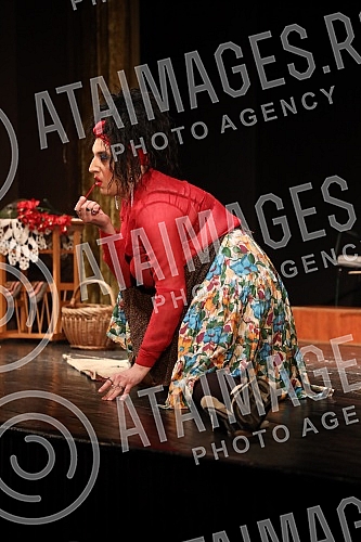 Celebrities at the play 