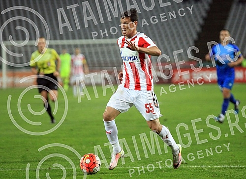 erbian football Superleague match between FK Crvena Zvezda i FK Backa played at Rajko Mitic stadium. Utakmica Super lige Srbije izmedju FK Crvena Zvezda i FK  Backa odigrana na stadionu Rajko Mitic