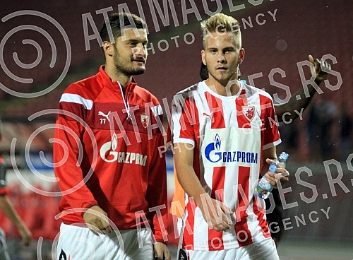 erbian football Superleague match between FK Crvena Zvezda i FK Backa played at Rajko Mitic stadium. Utakmica Super lige Srbije izmedju FK Crvena Zvezda i FK  Backa odigrana na stadionu Rajko Mitic