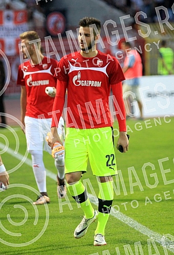 erbian football Superleague match between FK Crvena Zvezda i FK Backa played at Rajko Mitic stadium. Utakmica Super lige Srbije izmedju FK Crvena Zvezda i FK  Backa odigrana na stadionu Rajko Mitic