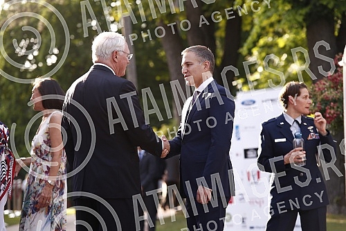US Ambassador to Serbia Christopher Hill hosted a reception to celebrate the national holiday of the United States, Independence Day.Ambasador SAD u Srbiji Kristofer Hil priredio je prijem povodom proslave nacionalnog praznika Sjedinjenih Americkih