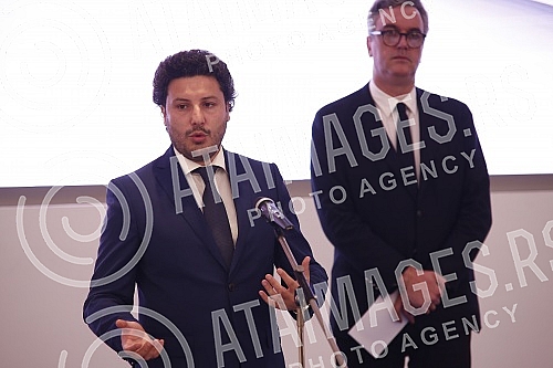 The Prime Minister of Montenegro, Dritan Abazovic, talked with the President of the Serbian Chamber of Commerce, Marko Cadez, and representatives of the Serbian business community about improving economic cooperation between the two countries and str