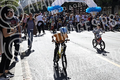 Belgrade roller skating plus, organized by the Belgrade Roller skating Association, under the auspices of the Secretariat for Sports and Youth and the Secretariat for Education and Child Protection of the City of Belgrade, was held in the center of B