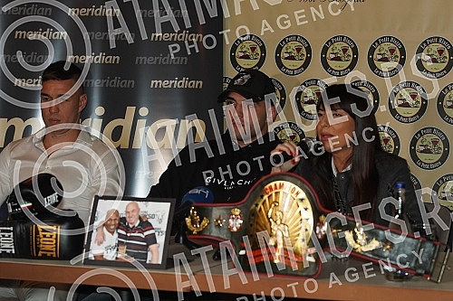 Press conference on the occasion of the first memorial of prof. Dr. Miroslav Popovic, which will be held on November 8 at UBU. And the match for the title of professional champion of Serbia in cruiserweight between Veljko Raznatovic and Goran Babic (