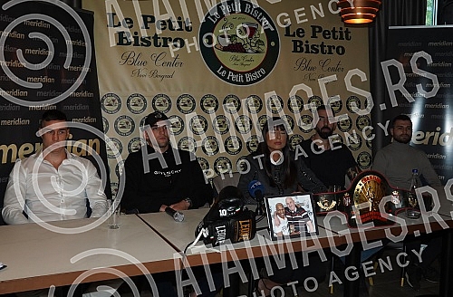 Press conference on the occasion of the first memorial of prof. Dr. Miroslav Popovic, which will be held on November 8 at UBU. And the match for the title of professional champion of Serbia in cruiserweight between Veljko Raznatovic and Goran Babic (