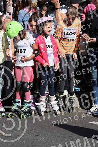 Belgrade roller skating plus, organized by the Belgrade Roller skating Association, under the auspices of the Secretariat for Sports and Youth and the Secretariat for Education and Child Protection of the City of Belgrade, was held in the center of B